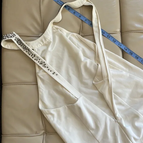 Guess white halter mini dress size 10 - Picture 5 of 8